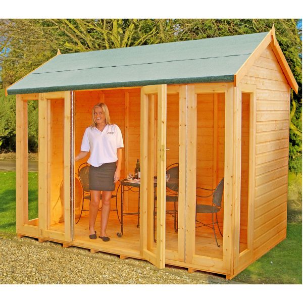 10'3 x 6'5 Shire Blenheim Wooden Summerhouse