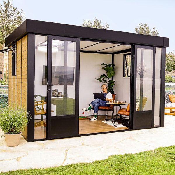 12' x 10' Palram Canopia Copenhagen Garden Office (3.51m x 2.87m)