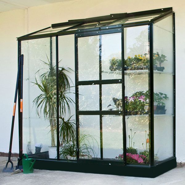 6'5 x 2'4 Halls Green Wall Garden 26 Greenhouse (1.94 x 0.69m)