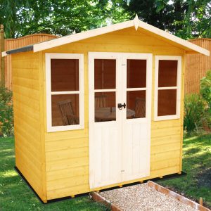 7x5 Shire Haddon Wooden Summerhouse