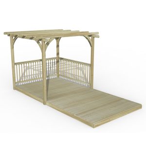 8' x 16' Forest Pergola Deck Kit No. 5 (2.4m x 4.8m)