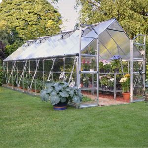 8' x 20' Palram Canopia Balance Silver Greenhouse (6.07m x 2.44m)