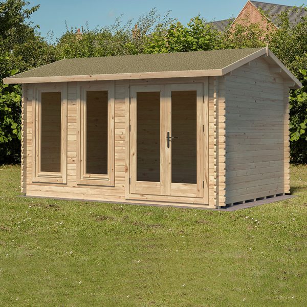 Forest Chiltern 4m x 3m Log Cabin (34mm) - Double Glazed