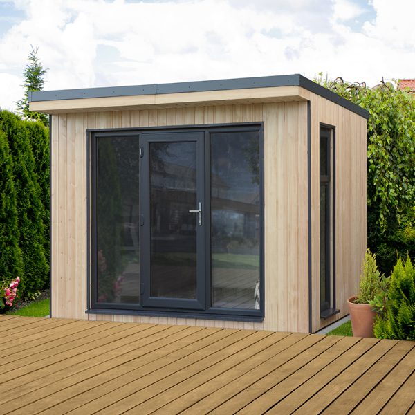 Forest Xtend 3.0 Insulated Garden Office 2.98m x 2.9m (97mm)