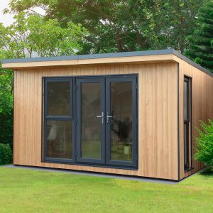 Forest Xtend 4.0+ Insulated Garden Office 4.05m x 3.42m (97mm)