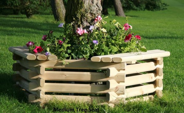 Norlog Medium Tree Seat / Planter