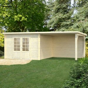 Palmako Ella 6m x 3.2m Log Cabin Summerhouse (28mm)