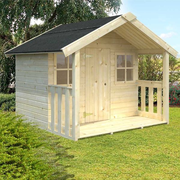 Palmako Felix 1.8m x 1.2m Childrens/Kids Cabin Luxury Outdoor Playhouse (16mm)