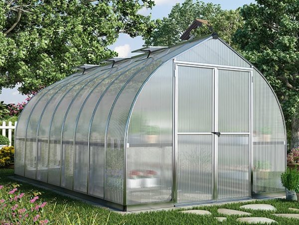 Palram Bella 8x20 Greenhouse (Silver)