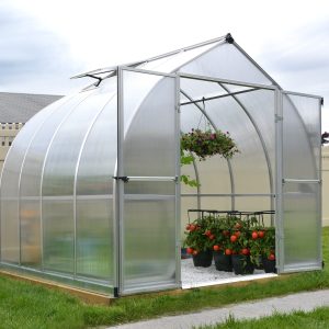 Palram Bella 8x8 Greenhouse (Silver)