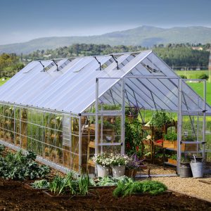 Palram-Canopia 10x32 Balance Greenhouse (Extended Silver)