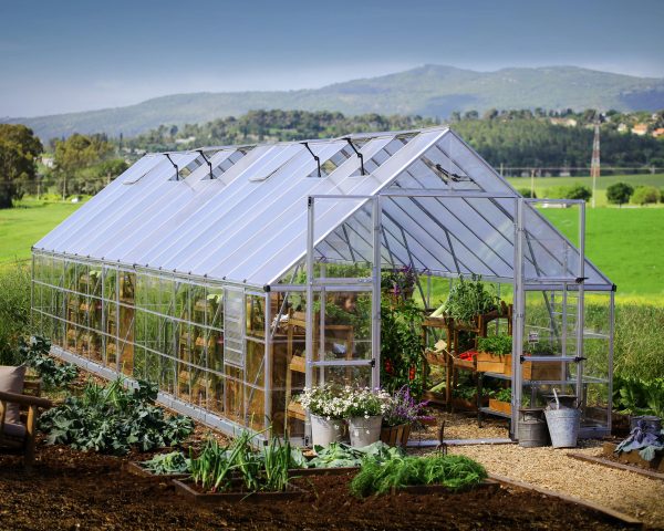 Palram-Canopia 10x32 Balance Greenhouse (Extended Silver)