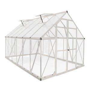 Palram-Canopia Balance 8x12 Greenhouse (Silver)