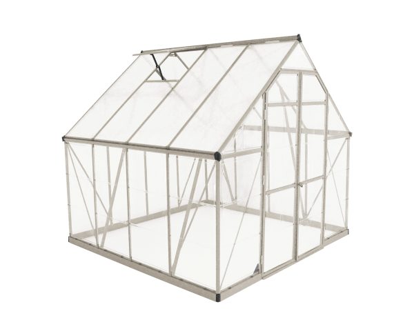 Palram-Canopia Balance 8x8 Greenhouse (Silver)