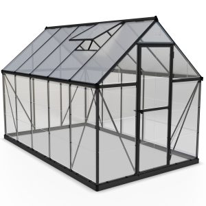 Palram-Canopia Hybrid 6x10 Greenhouse (Grey)