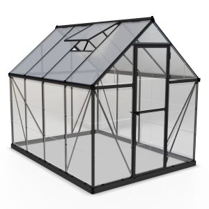 Palram-Canopia Hybrid 6x8 Greenhouse (Grey)