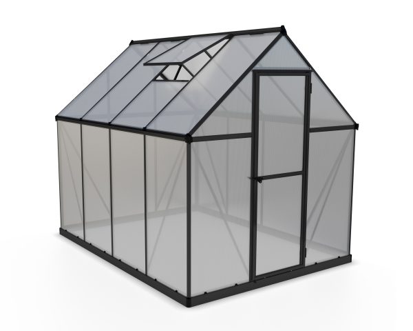 Palram-Canopia Mythos 6x8 Greenhouse (Grey)