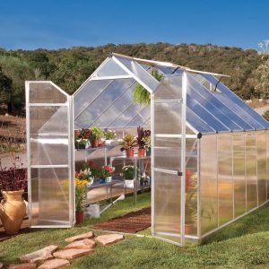 Palram Essence 8x12 Silver Greenhouse