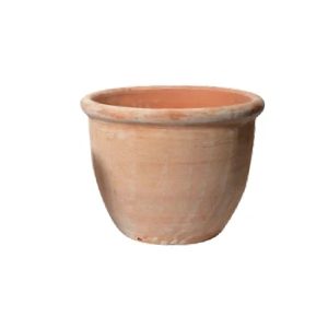 Whitewash Rim Pot