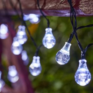 100 Orbs Ultra Solar String Lights