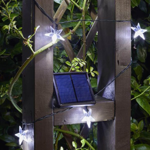 50 Stars Ultra Solar String Lights