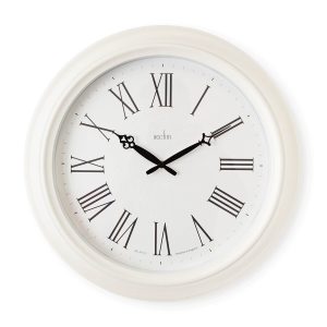 Acctim Cheltenham 50Cm Wall Clock Buttermilk