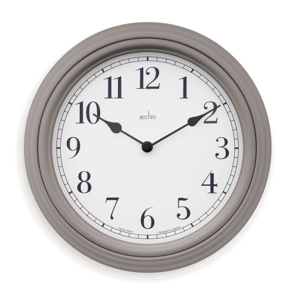 Acctim Devonshire Traditional Wall Clock Pigeon Grey