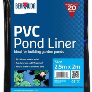 Bermuda Pond Liner 2.5m x 2m