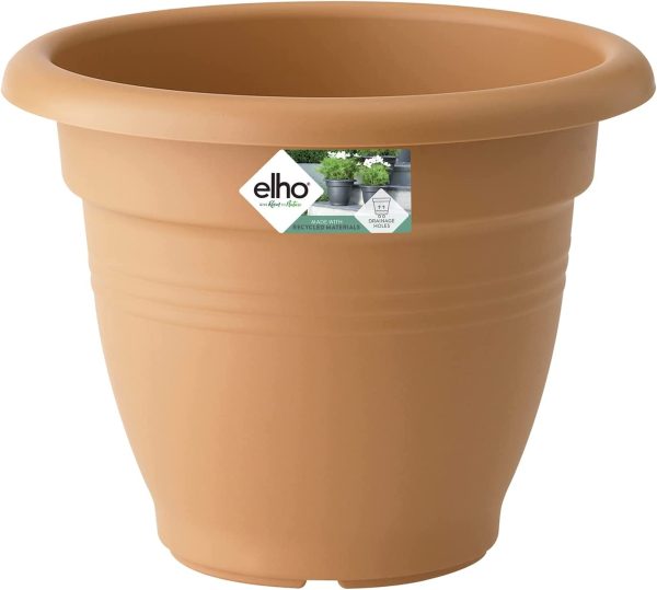 Elho 30cm Green Basics Campana Pot (Mild Terra)