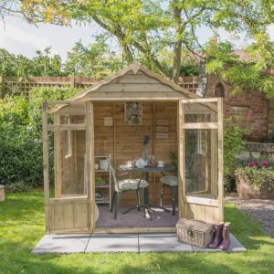 Forest Garden 7x5 Oakley Overlap Summerhouse