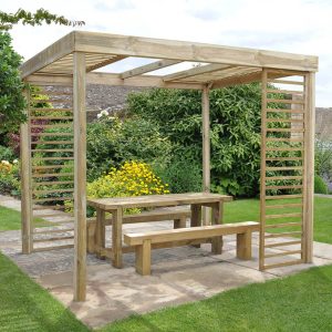 Forest Garden Dining Pergola