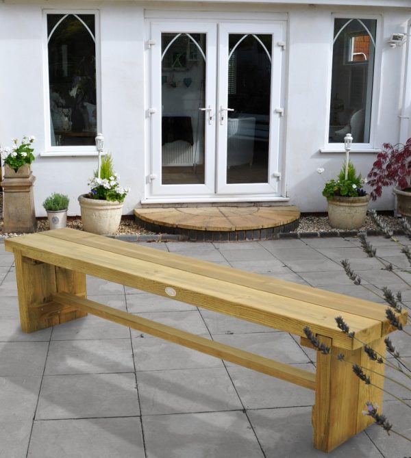 Forest Garden Double Sleeper Bench 1.8m