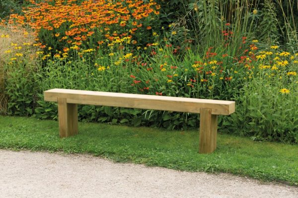 Forest Garden Sleeper Bench 1.8m