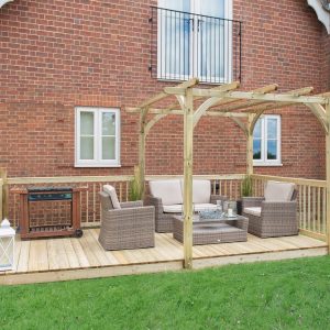 Forest Garden Ultima Pergola Deck Kit 2.4x4.8m