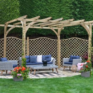 Forest Garden Ultima Pergola Kit 3.6 x 3.6m