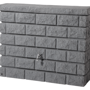 Garantia Rocky Wall Tank 400 Litres (Dark Granite)