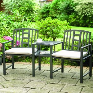 Greenhurst Hartlebury Duo Garden Bench and Table