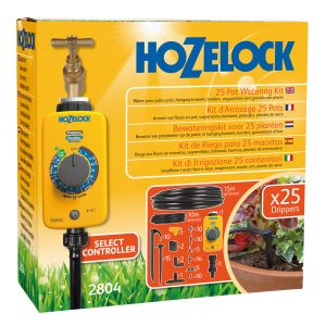 Hozelock 25 Automatic Pot Watering Kit with Select Timer