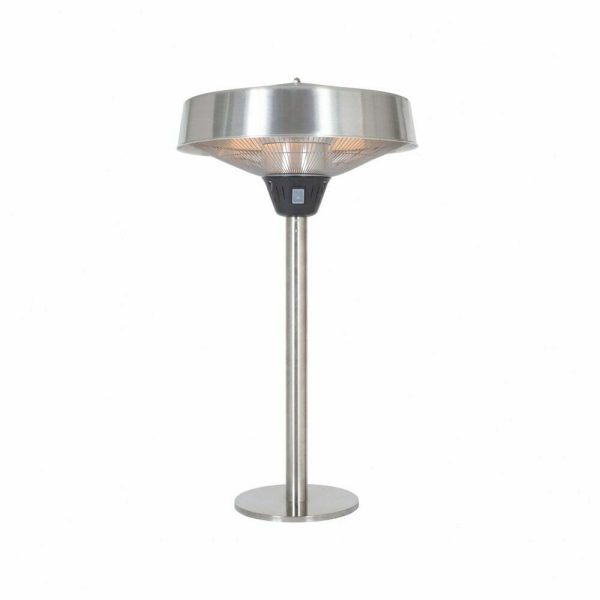 La Hacienda Tabletop Halogen Electric Heater (Silver)