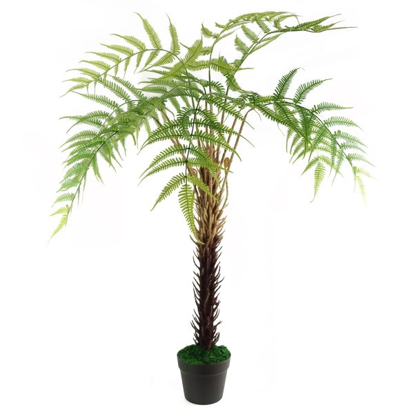 Leaf Design 120cm Artificial Fern Tree