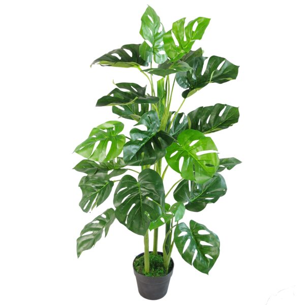 Leaf Design Artificial Monstera Plant 100cm (Monstera)