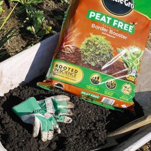 Miracle gro peat-free premium border booster, soil improver