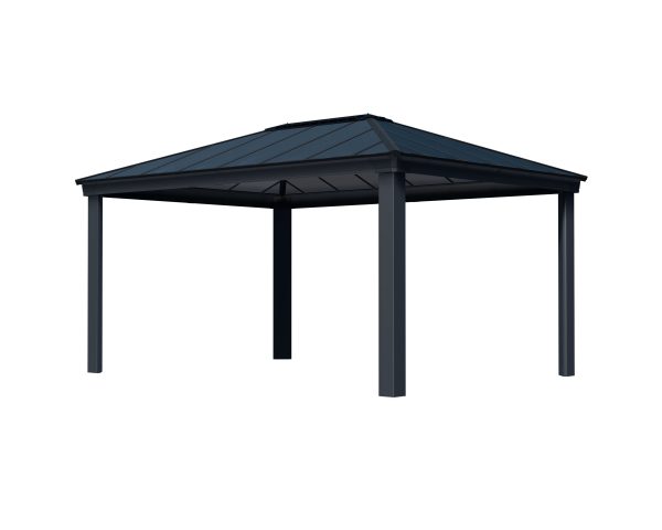 Palram-Canopia Dallas 4900 Gazebo (Grey/Grey)