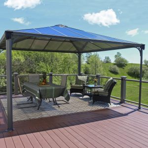 Palram-Canopia GAZEBO PALERMO 4300 GREY