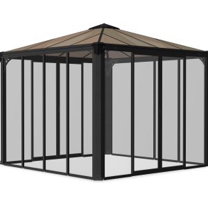 Palram-Canopia Ledro 3000 Gazebo (Closed Grey)