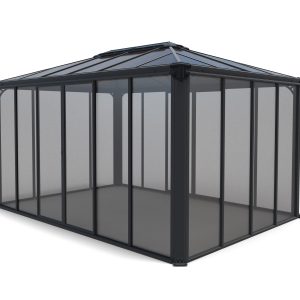 Palram-Canopia Ledro 4300 Gazebo (Closed Grey)