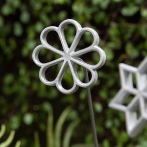 Plant/bulb marking stake - flower