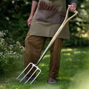 RHS Burgon and Ball stainless steel digging fork