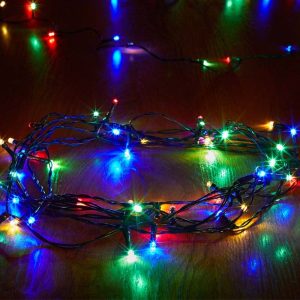 Smart Garden 50 LED String Lights (Multi-Coloured) Battery Operated