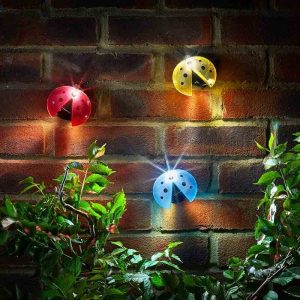 Smart Garden Lady Bug Light- 4 Pack